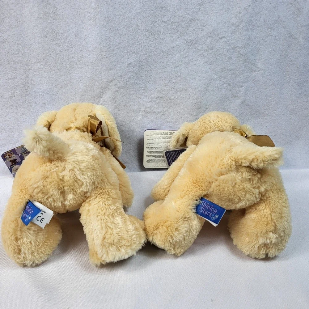 Russ Shining Stars Plush Dog Lot 2 With Tags International Star Registry - Picture 3 of 10